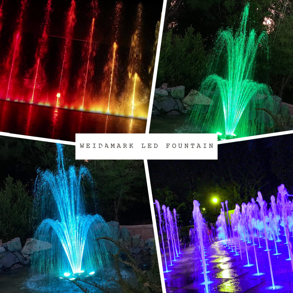 led floating fountains